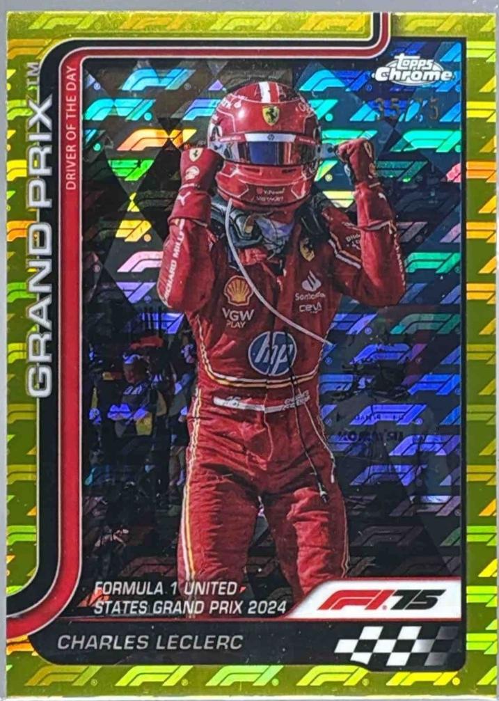 Charles Leclerc [75th Anniversary Refractor] #140