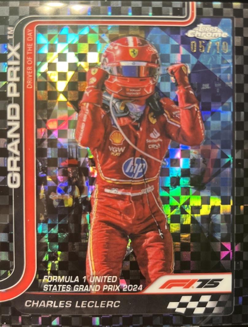 Charles Leclerc [Black Refractor] #140