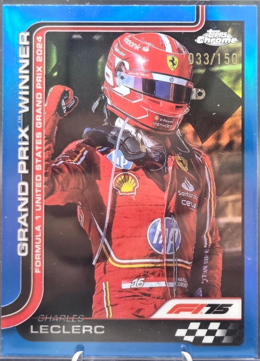Charles Leclerc [Blue Refractor] #111