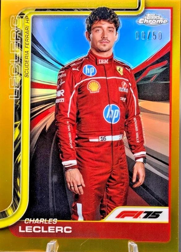 Charles Leclerc [Gold Refractor] #3