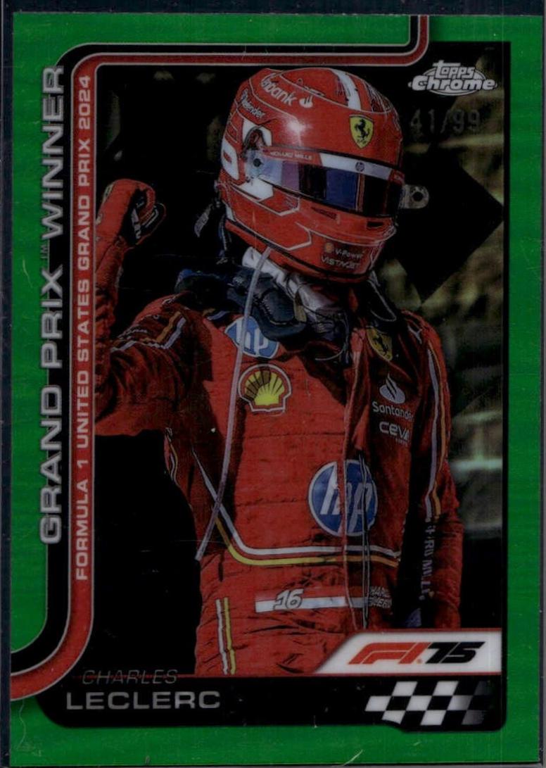 Charles Leclerc [Green Refractor] #111