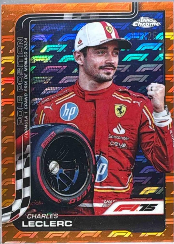 Charles Leclerc [Orange Refractor] #118
