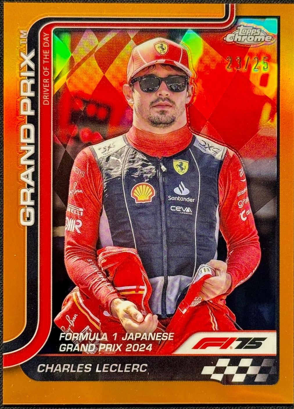 Charles Leclerc [Orange Refractor] #125