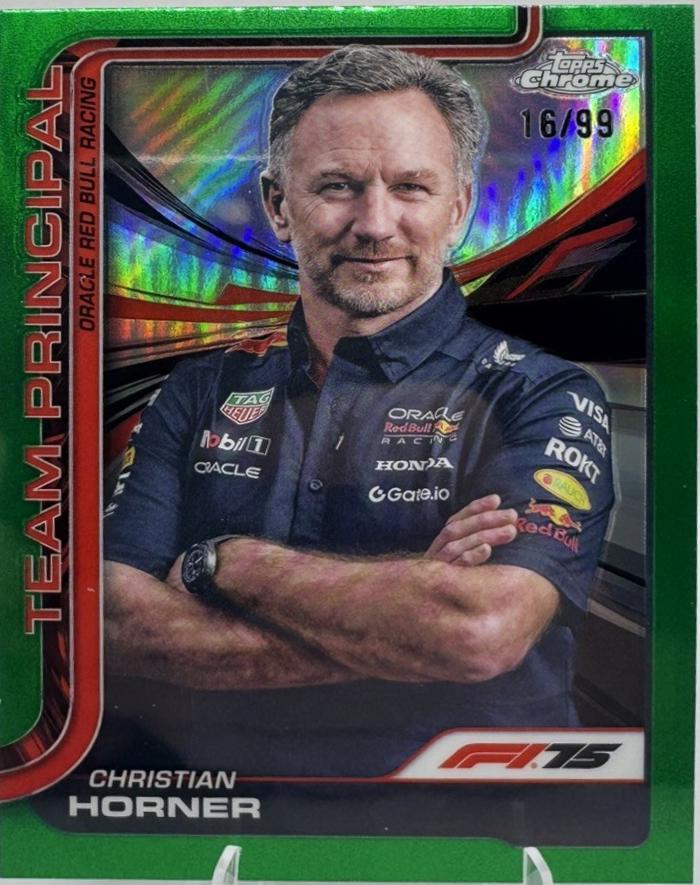 Christian Horner [Green Refractor] #192