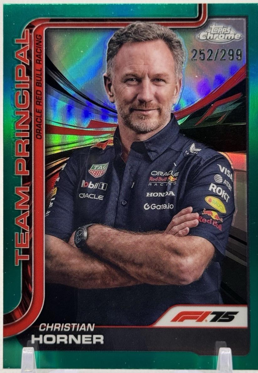 Christian Horner [Teal Refractor] #192