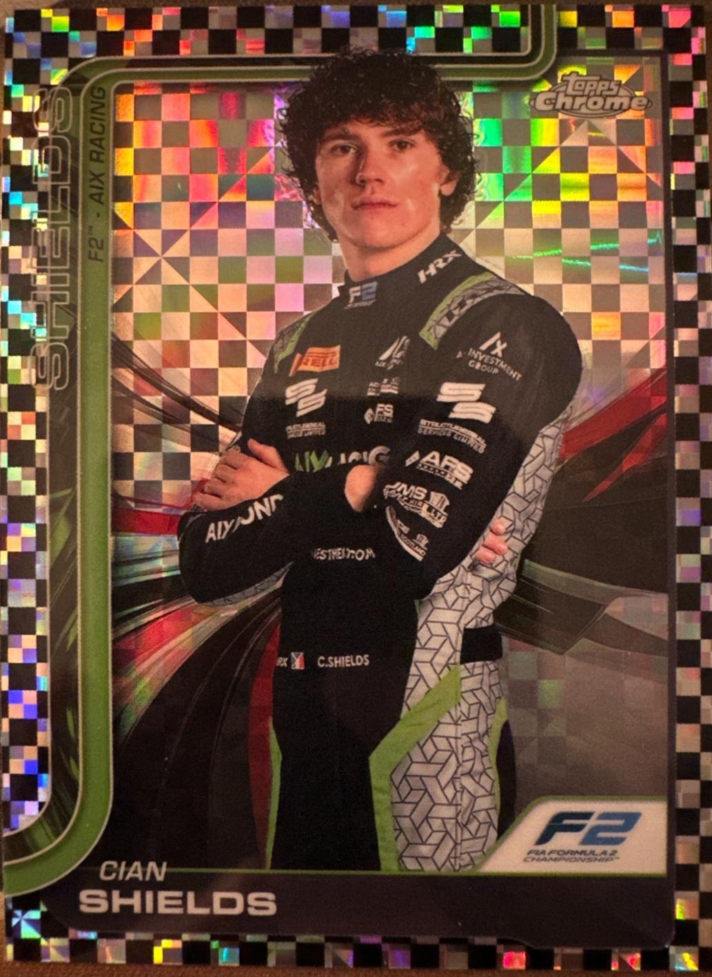 Cian Shields [Checker Flag Refractor] #38