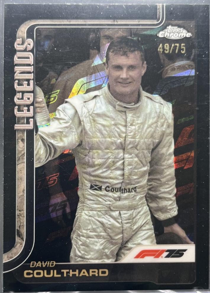 David Coulthard [75th Anniversary Refractor] #151