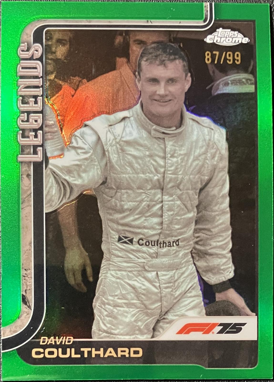 David Coulthard [Green Refractor] #151