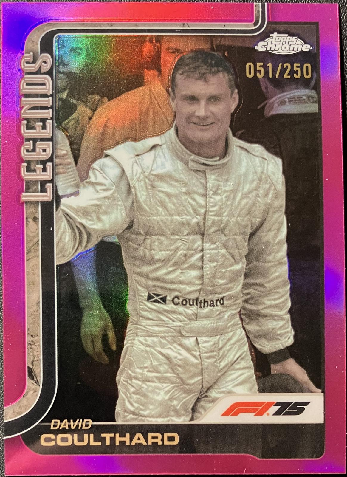 David Coulthard [Pink Refractor] #151