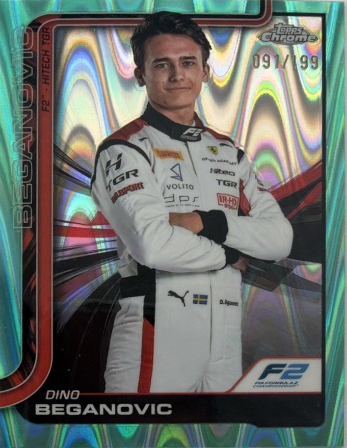 Dino Beganovic [Aqua Raywave Refractor] #27
