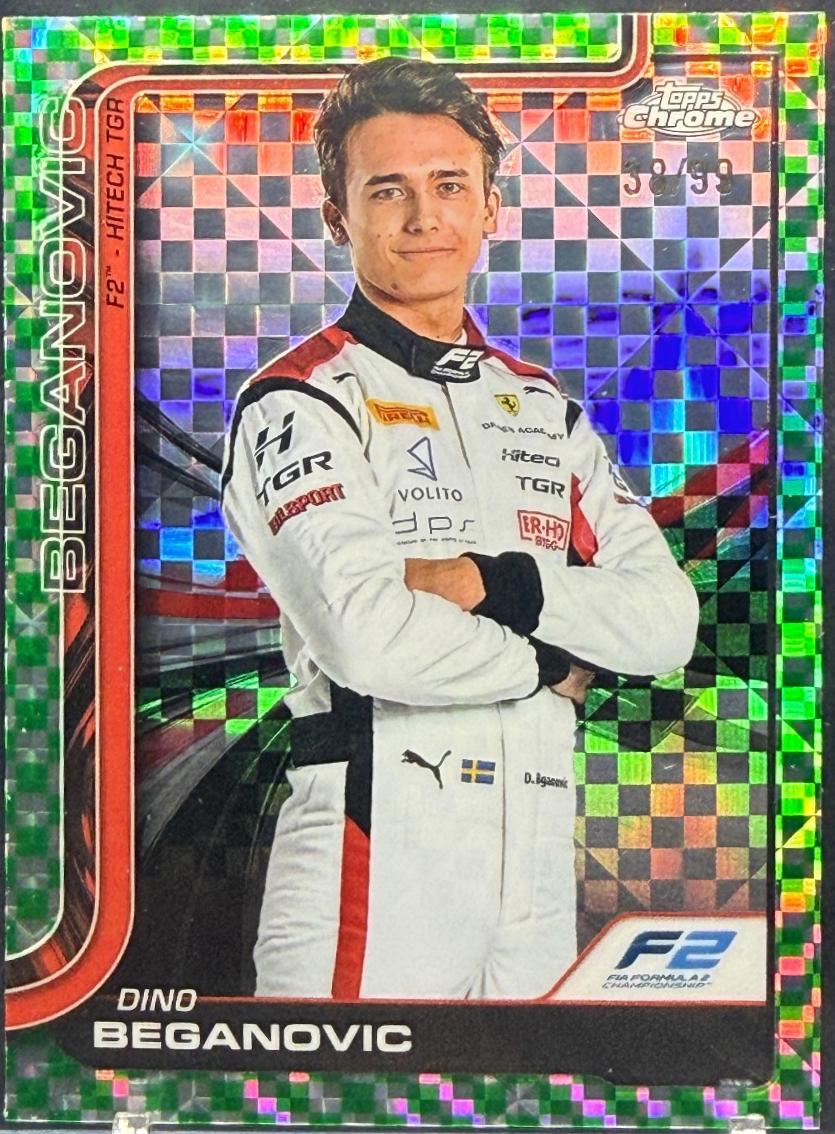 Dino Beganovic [Green Checker Flag Refractor] #27