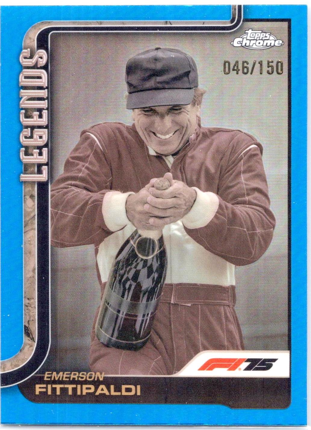 Emerson Fittipaldi [Blue Refractor] #152