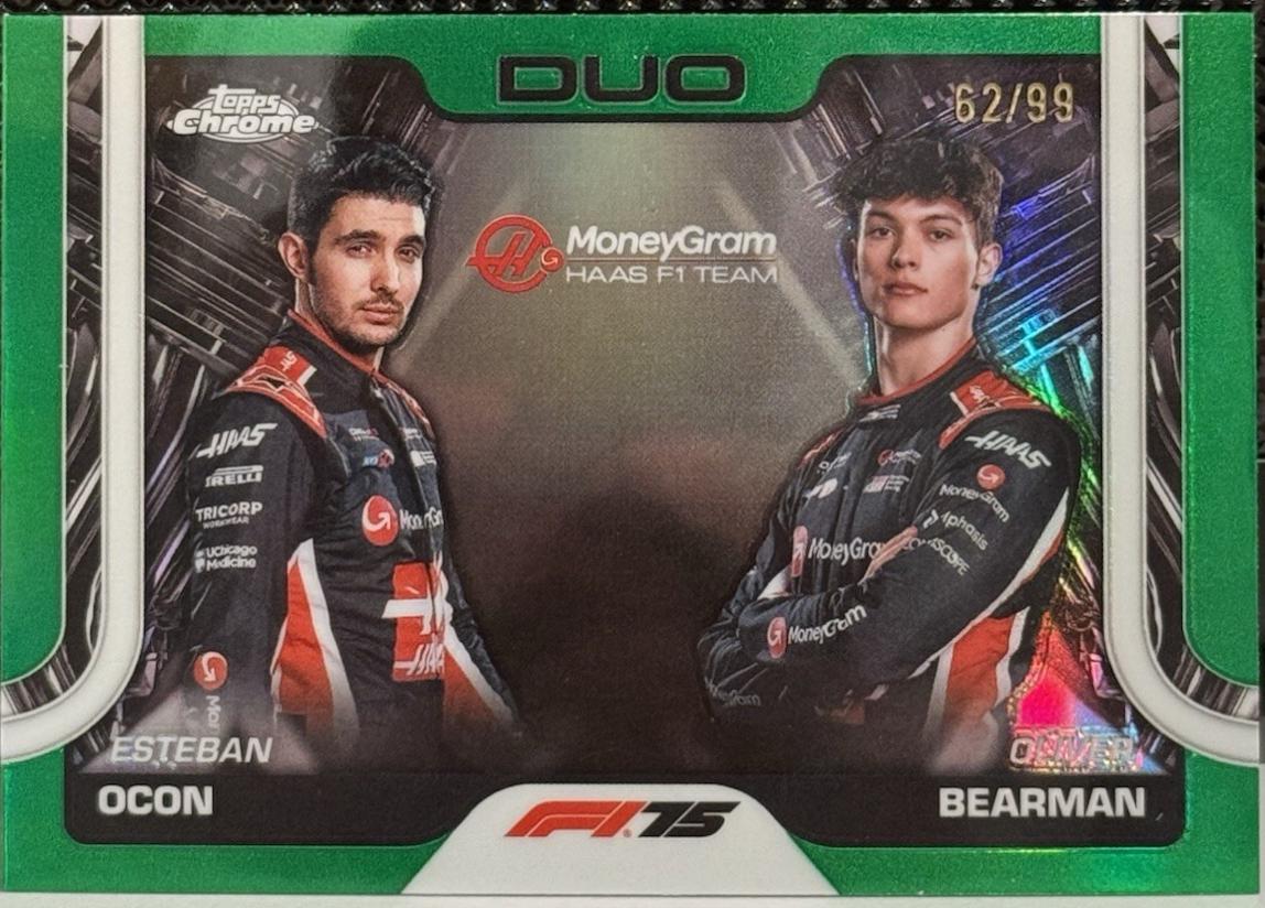 Esteban Ocon / Oliver Bearman [Green Refractor] #170