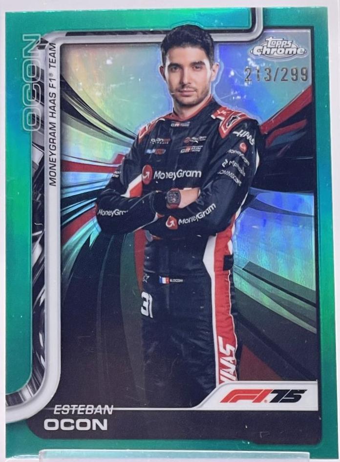 Esteban Ocon [75th Anniversary Refractor] #13