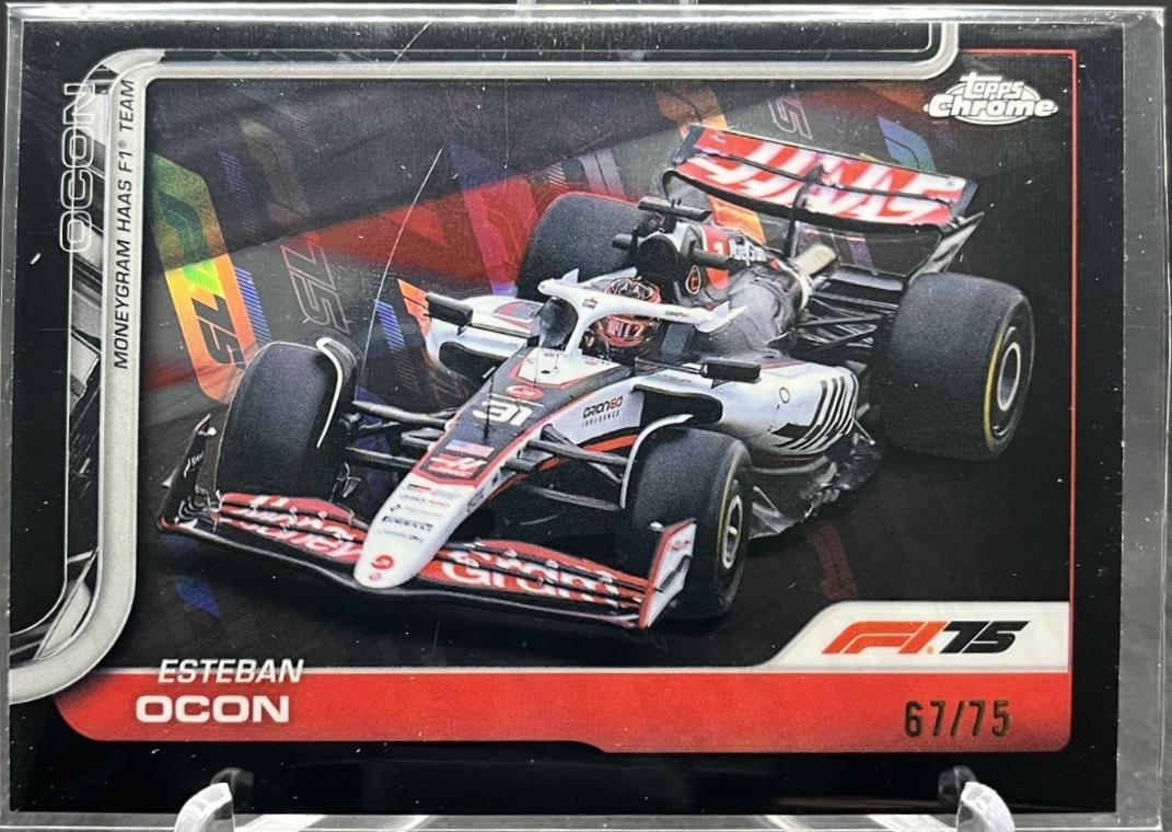 Esteban Ocon [75th Anniversary Refractor] #85