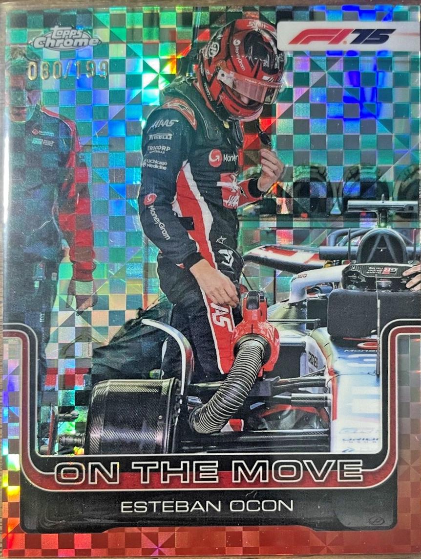 Esteban Ocon [Aqua Raywave Refractor] #190