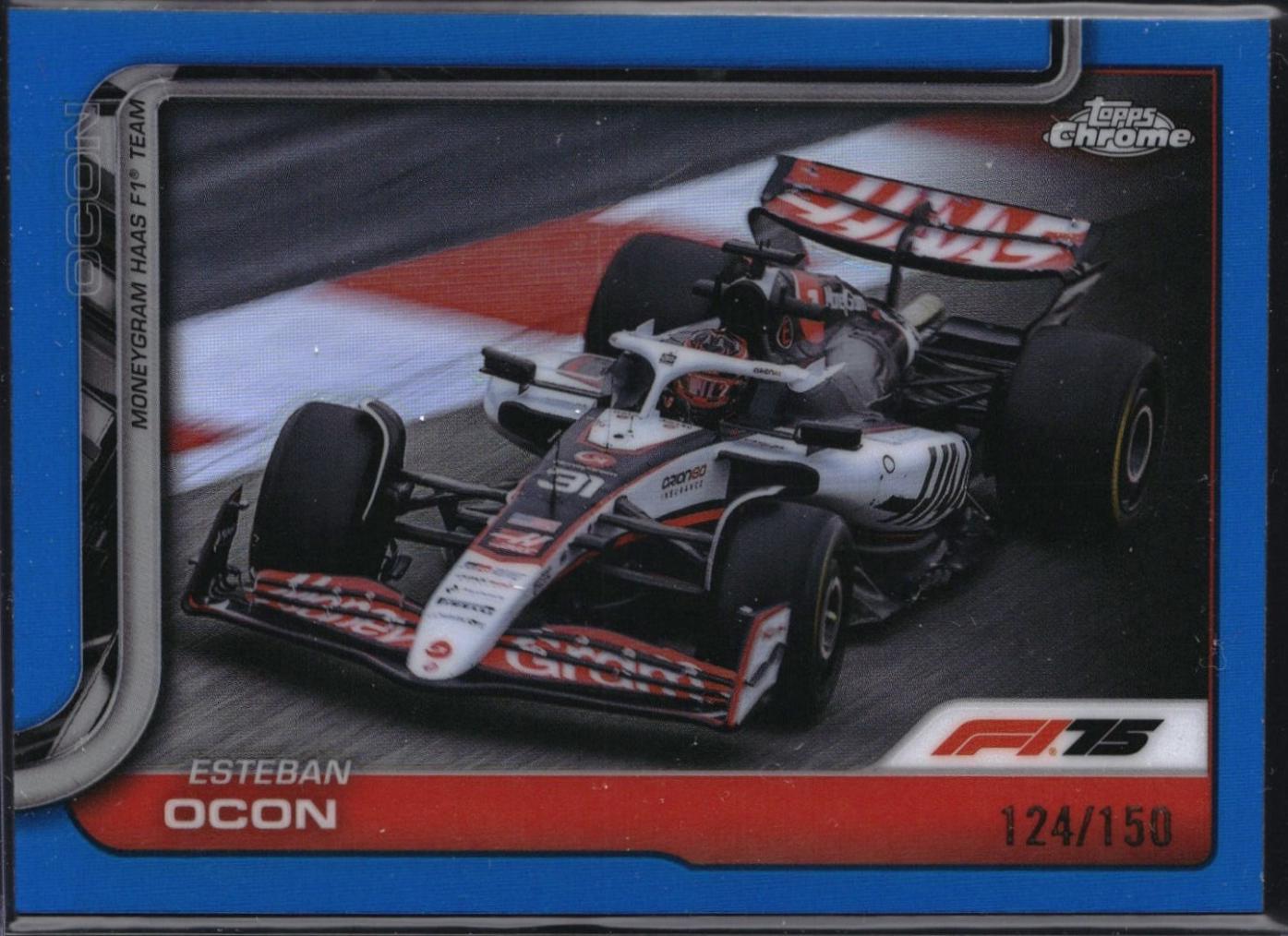 Esteban Ocon [Blue Refractor] #85