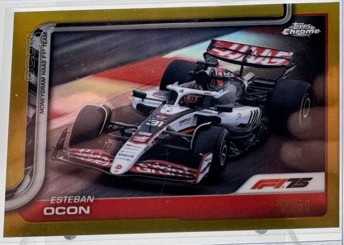 Esteban Ocon [Gold Refractor] #85