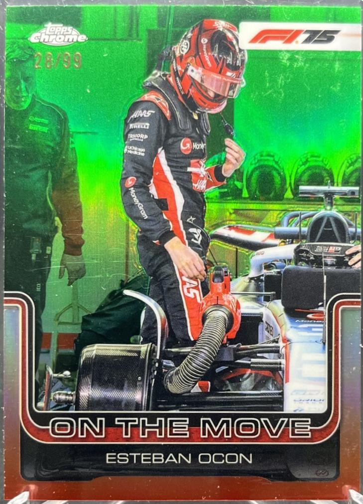 Esteban Ocon [Green Refractor] #190