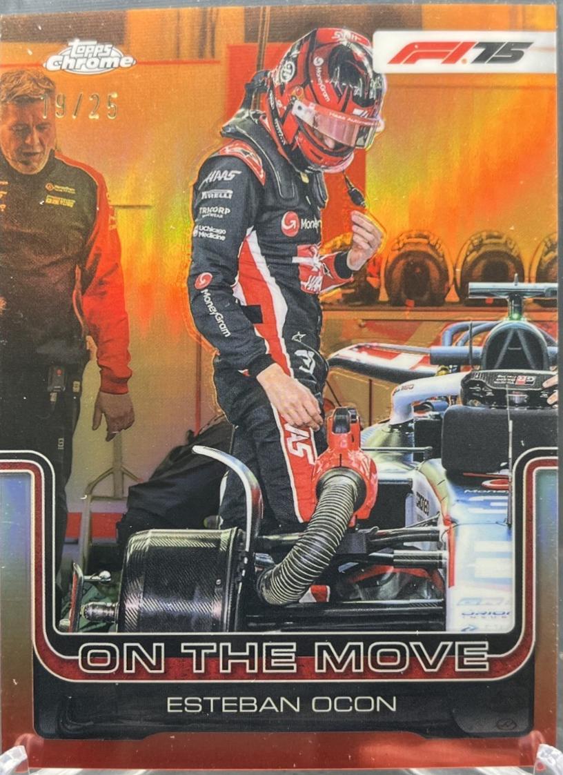 Esteban Ocon [Orange Refractor] #190