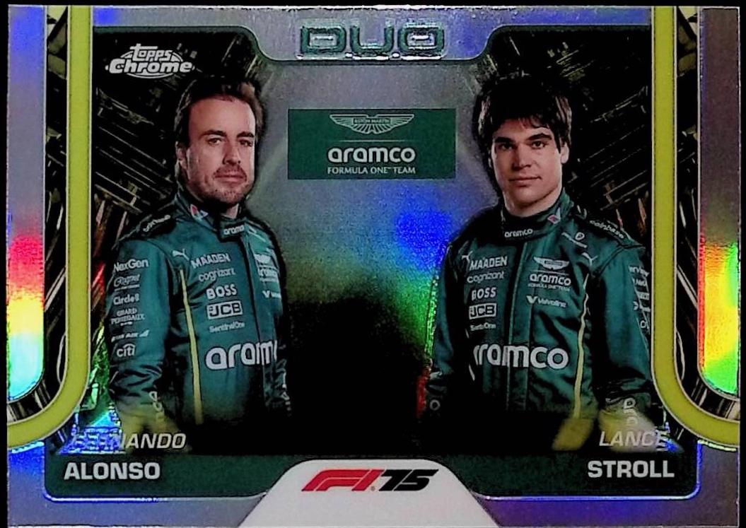 Fernando Alonso / Lance Stroll [Refractor] #168