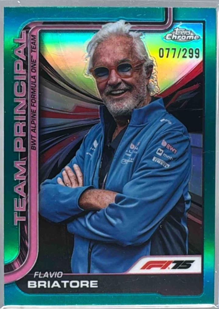 Flavio Briatore [Teal Refractor] #199