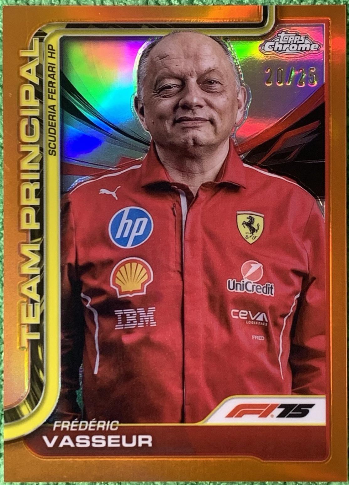 Frederic Vasseur [Orange Refractor] #193
