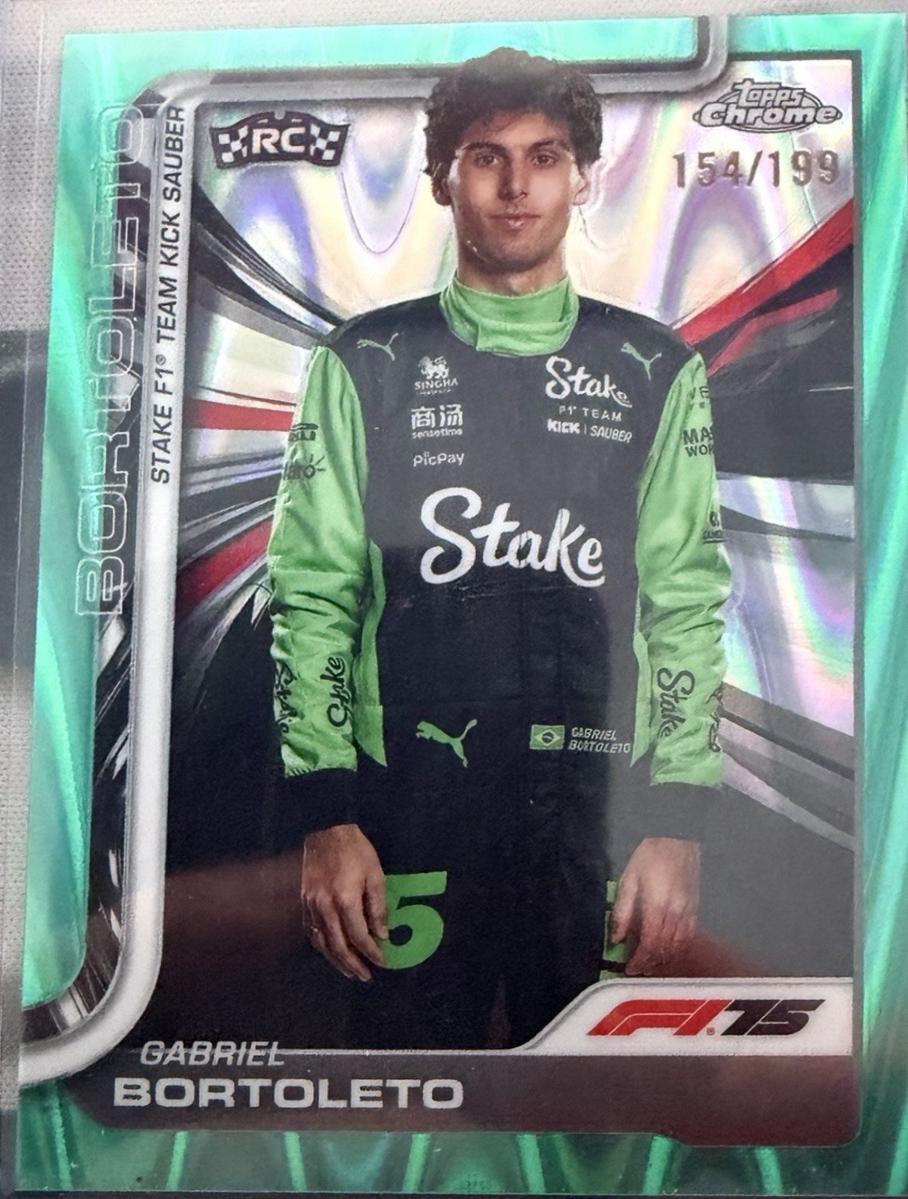 Gabriel Bortoleto [Aqua Refractor] #20