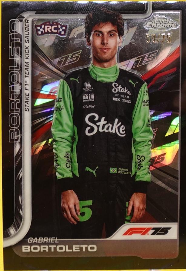 Gabriel Bortoleto [Black Refractor] #20