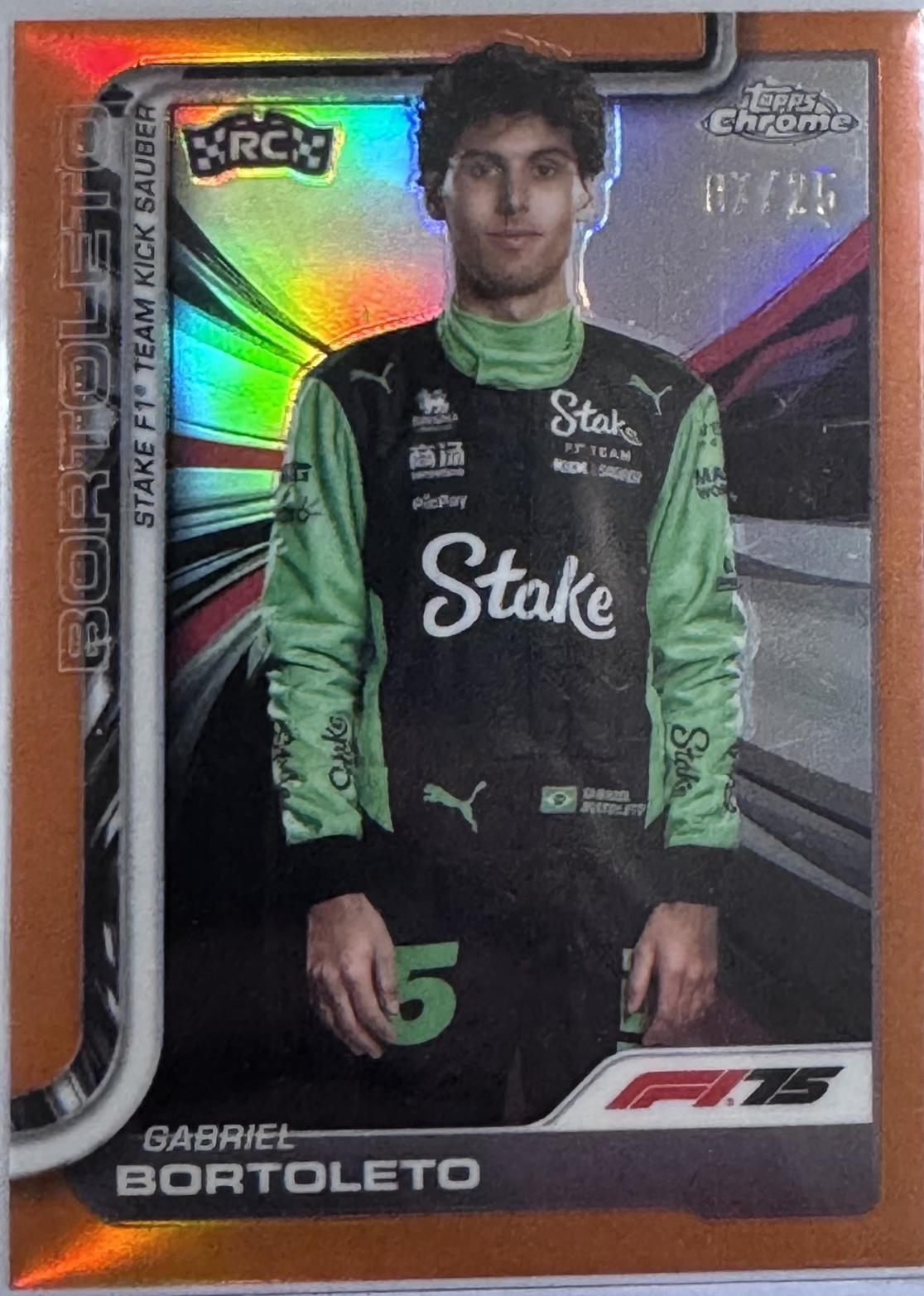 Gabriel Bortoleto [Orange Refractor] #20