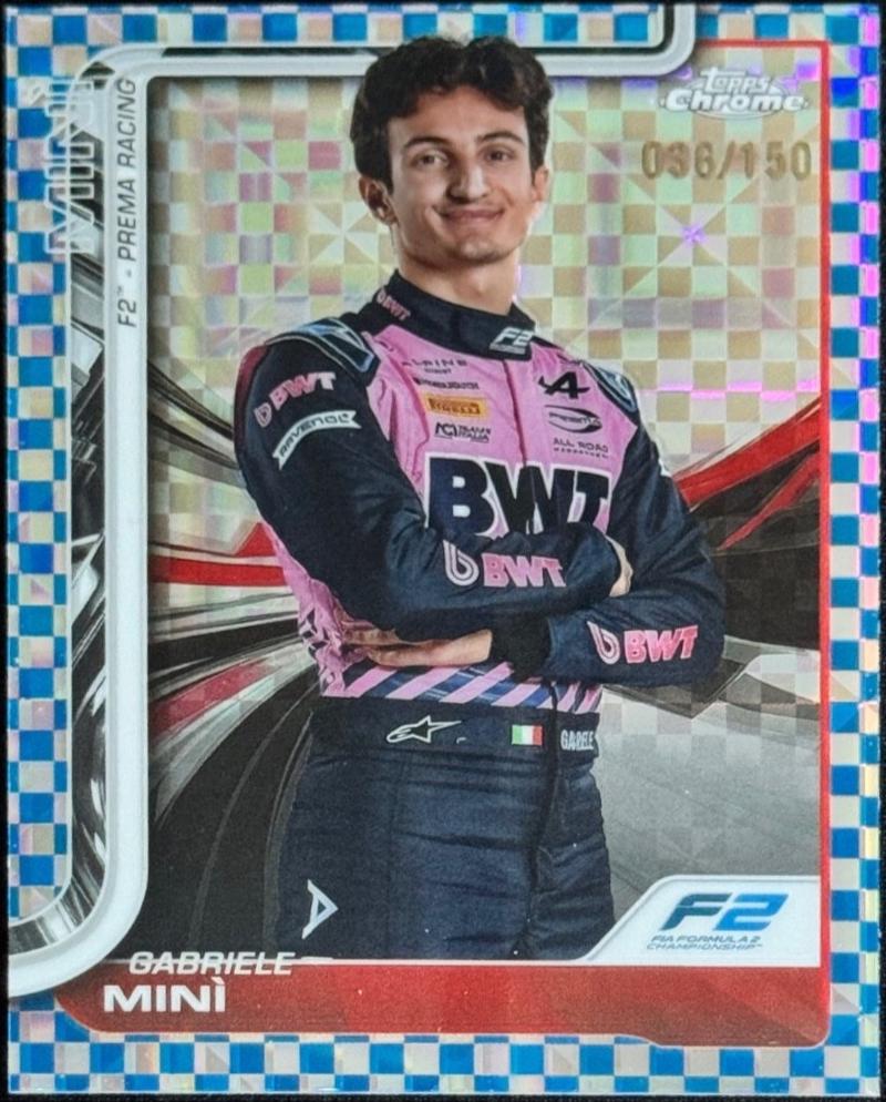 Gabriele Mini [Blue Checker Flag Refractor] #29