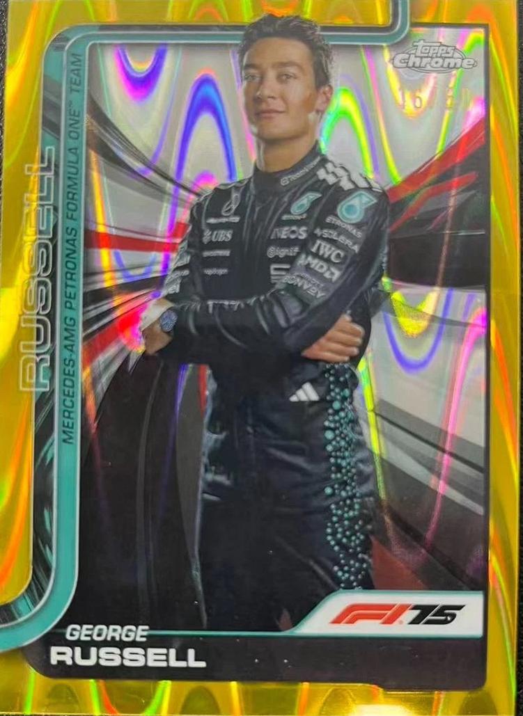 George Russell [Gold RayWave Refractor] #7