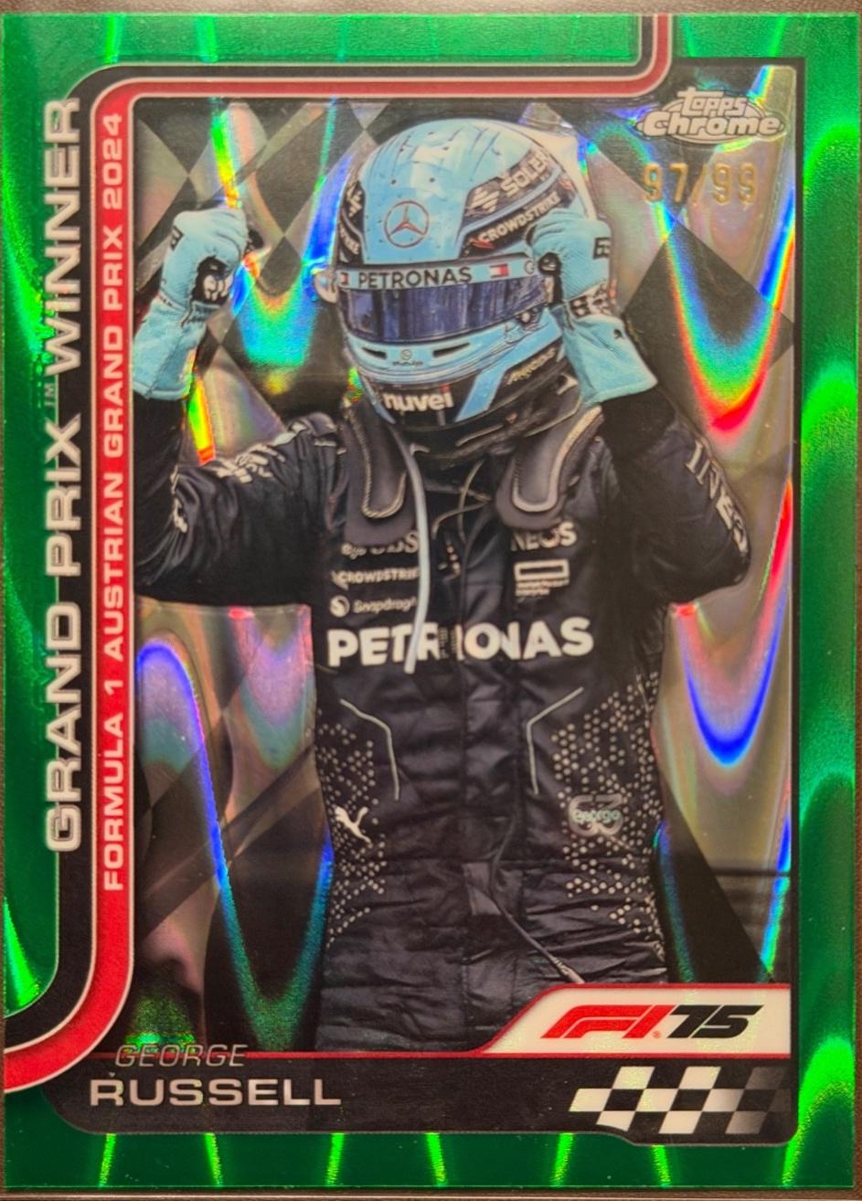 George Russell [Green RayWave Refractor] #103