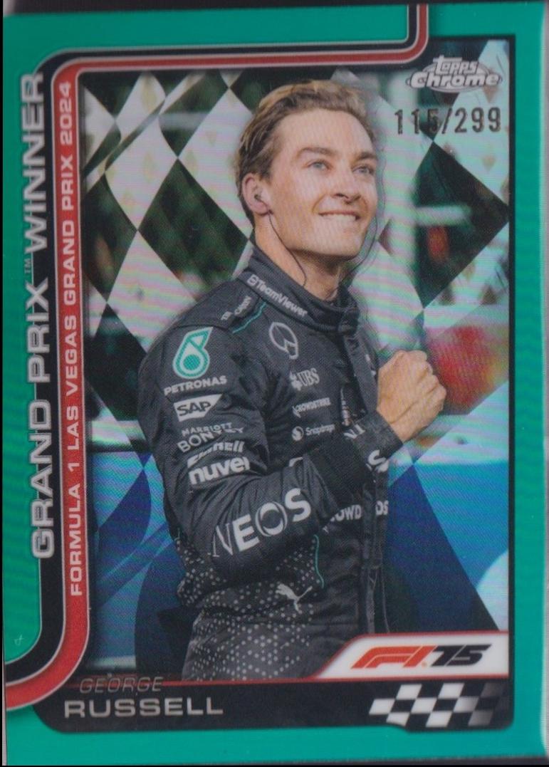 George Russell [Teal Refractor] #114