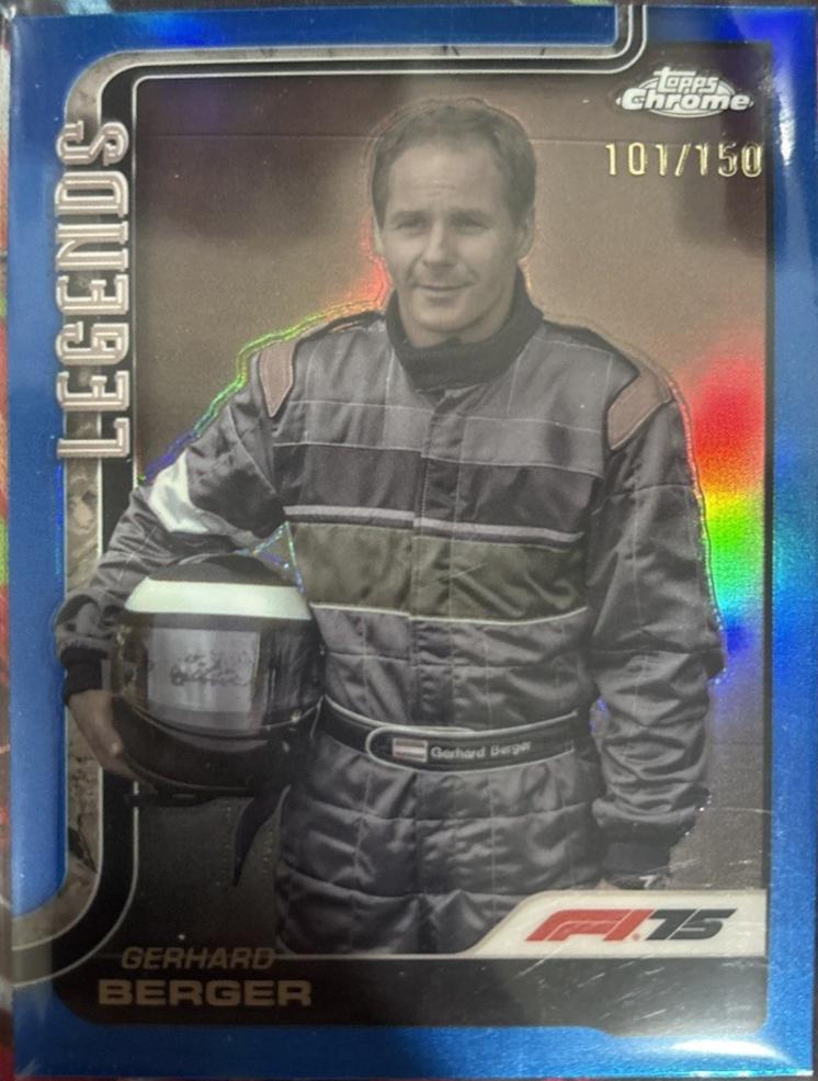 Gerhard Berger [Blue Refractor] #153