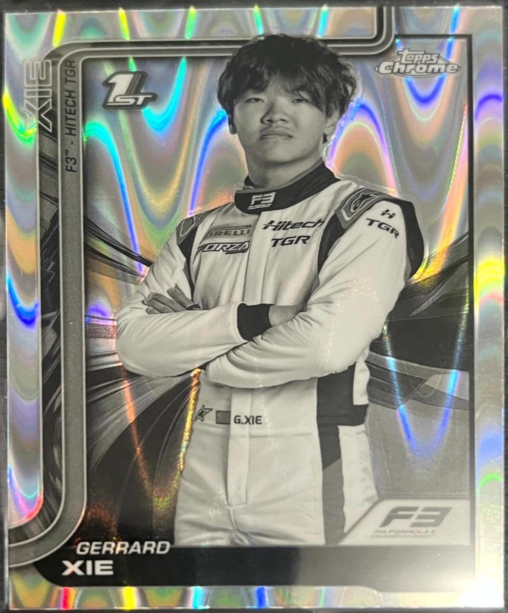 Gerrard Xie [Black White RayWave Refractor] #56
