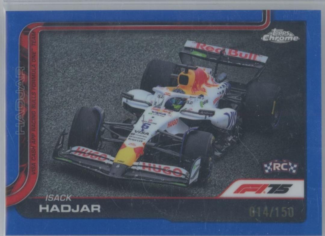 Isack Hadjar [Blue Refractor] #84