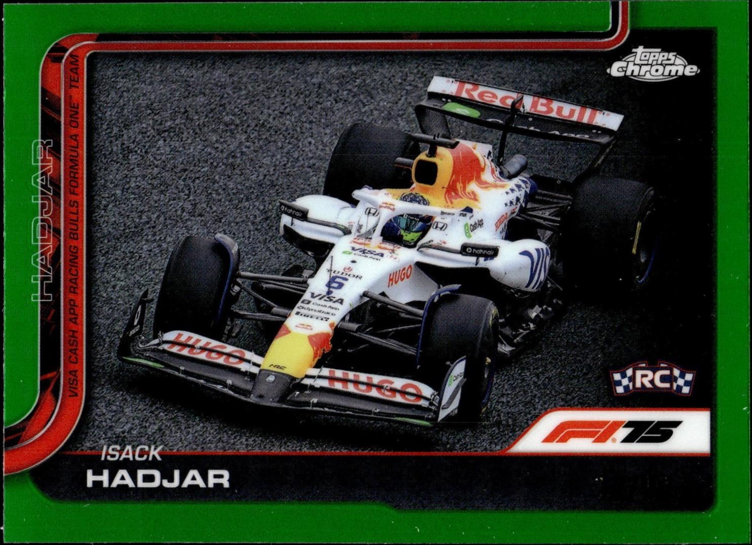 Isack Hadjar [Green Refractor] #84