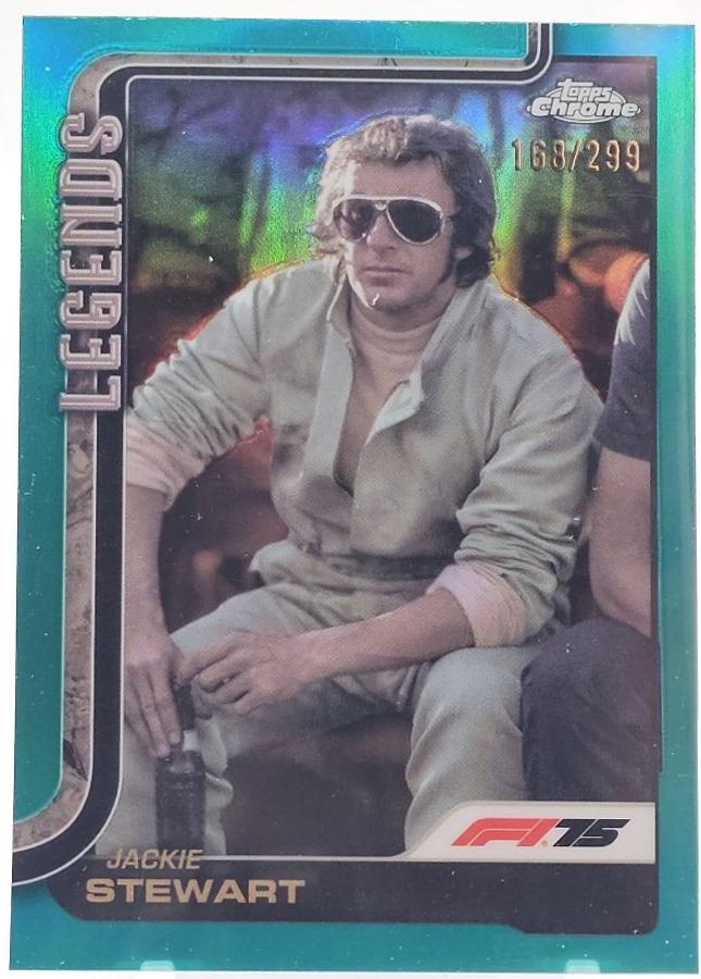 Jackie Stewart [Teal Refractor] #154
