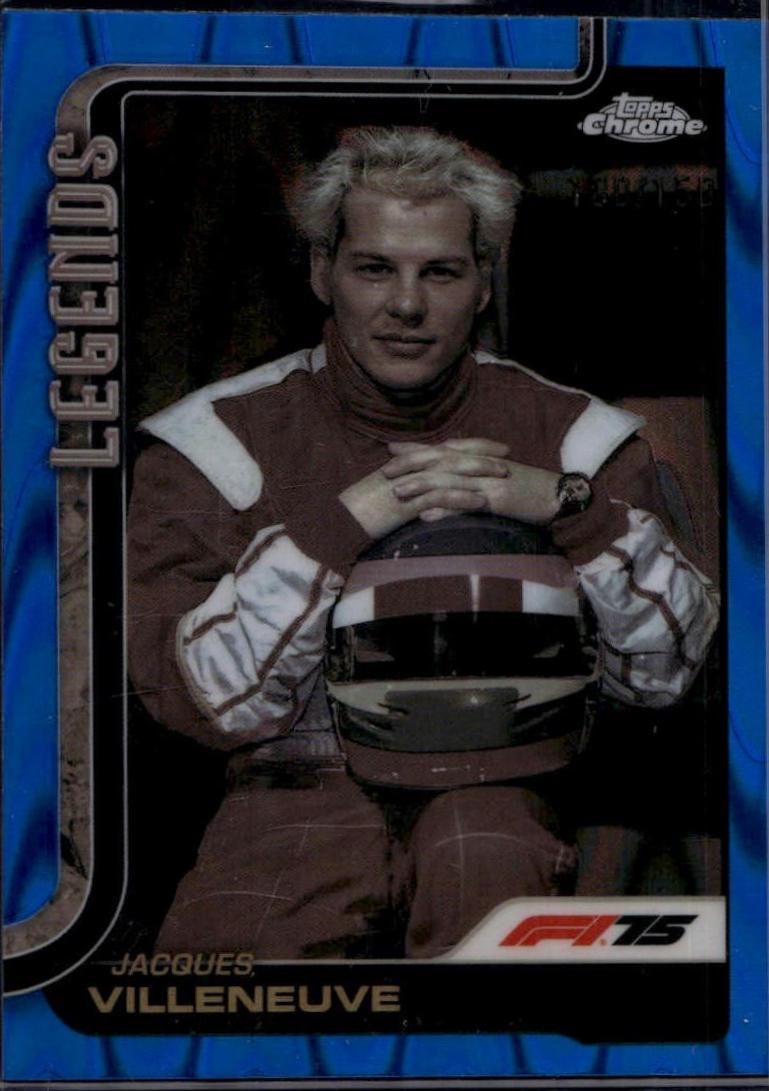 Jacques Villeneuve [Blue Refractor] #163