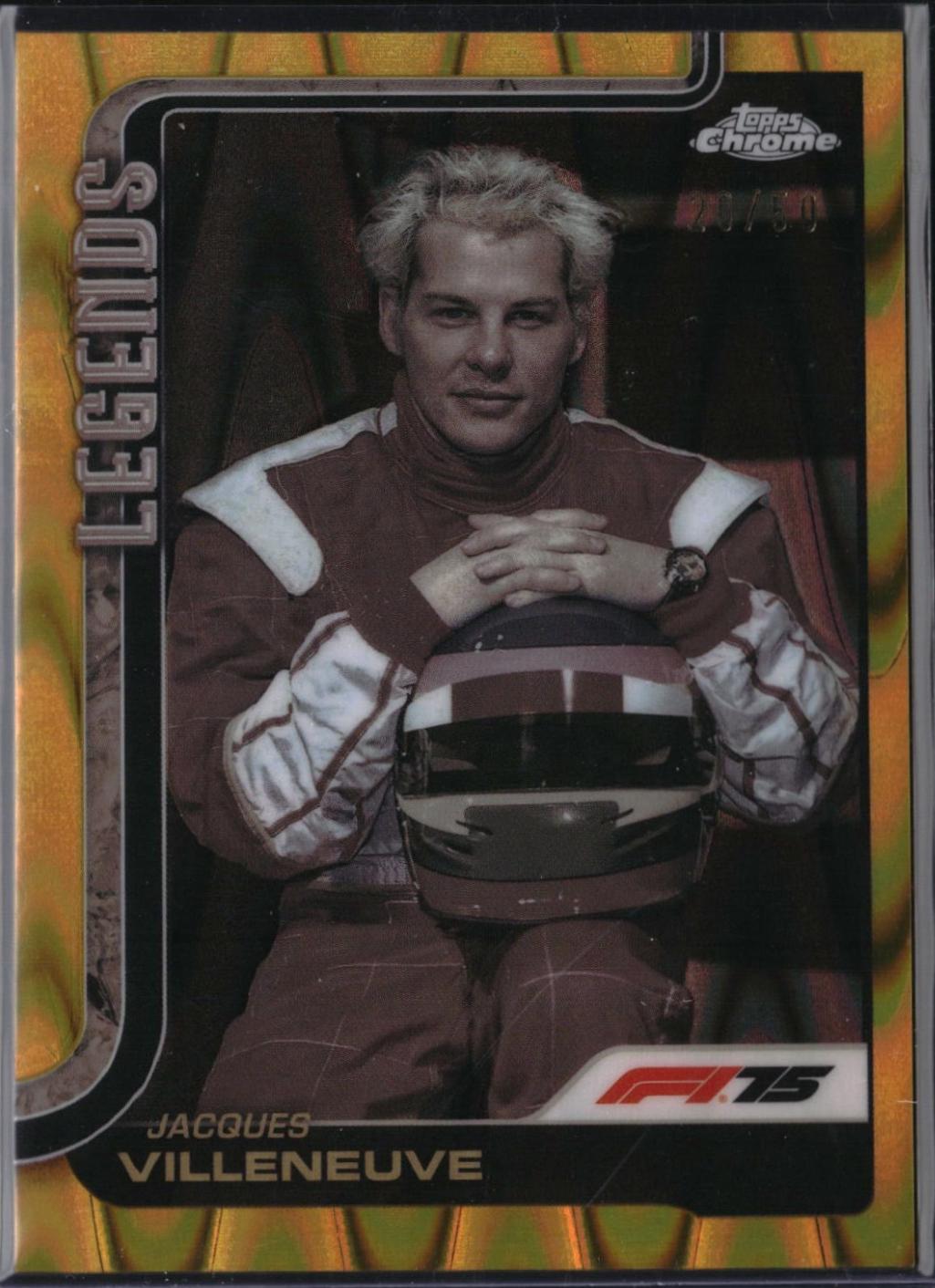 Jacques Villeneuve [Gold RayWave Refractor] #163