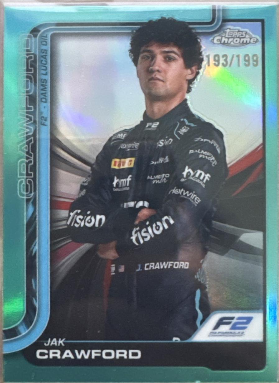 Jak Crawford [Aqua Refractor] #31