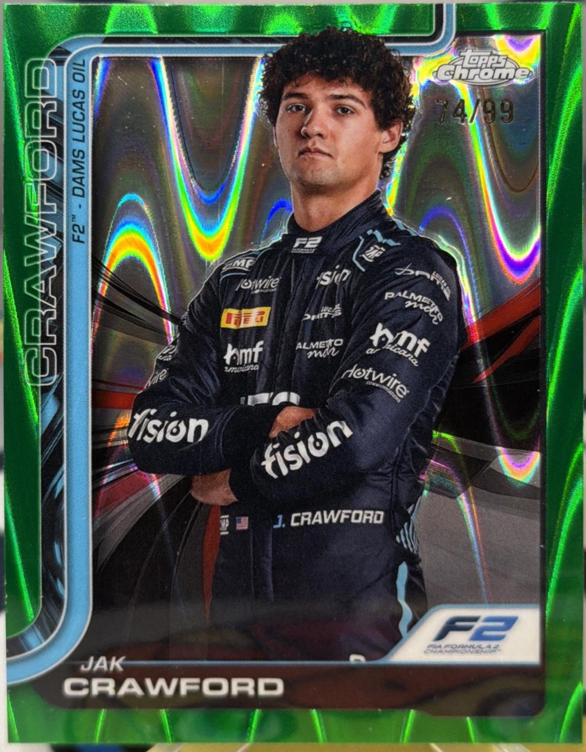 Jak Crawford [Green RayWave Refractor] #31