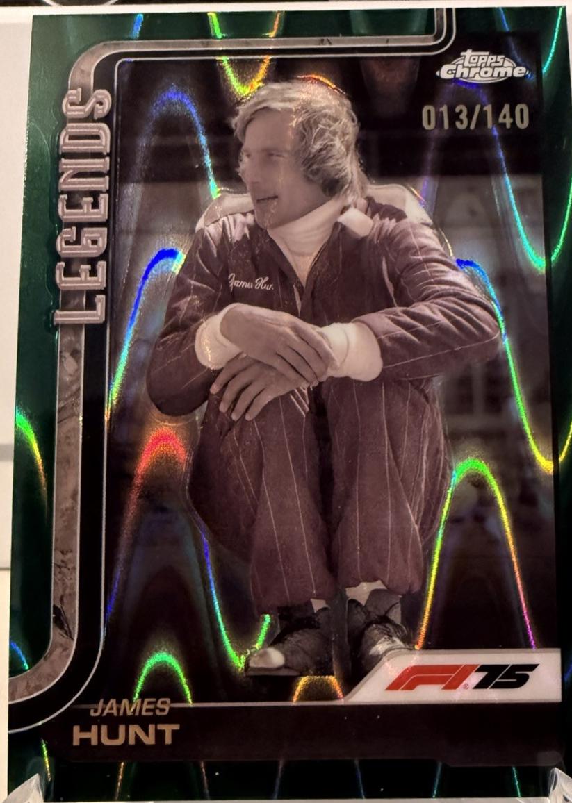 James Hunt [Forest Green Raywave Refractor] #155