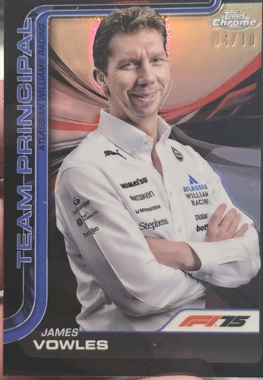 James Vowles [Black Refractor] #200