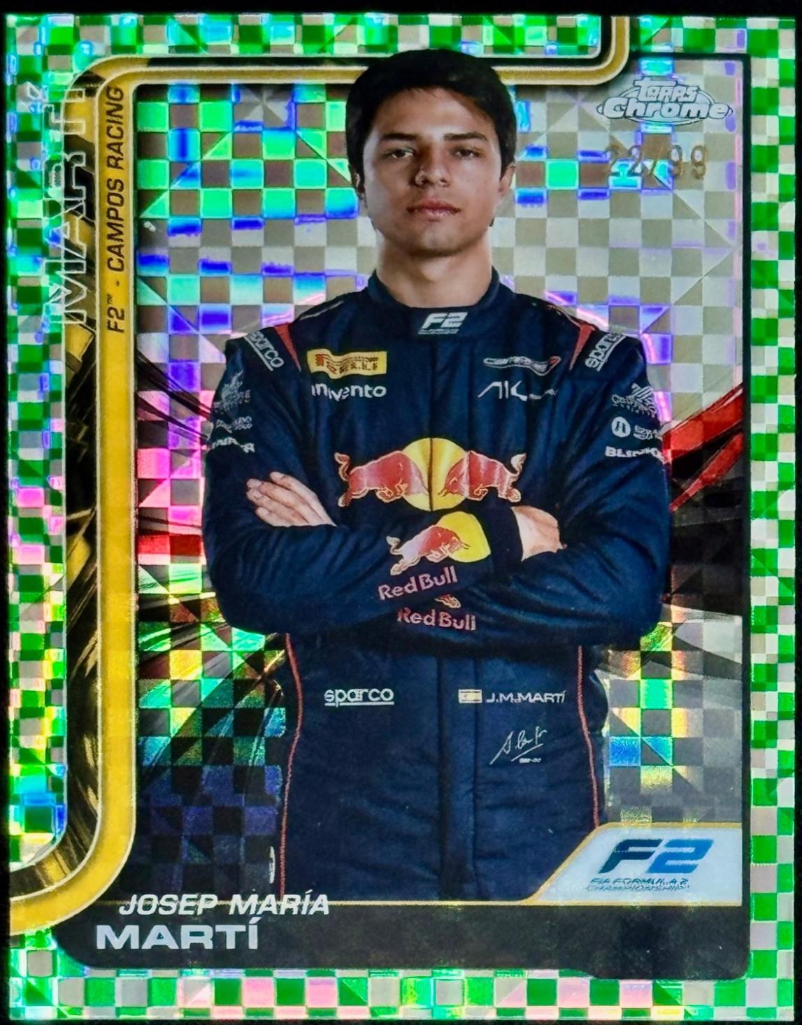 Josep MariaMarti [Green Checker Flag Refractor] #24