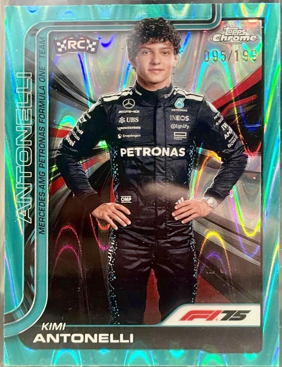 Kimi Antonelli [75th Anniversary Refractor] #8