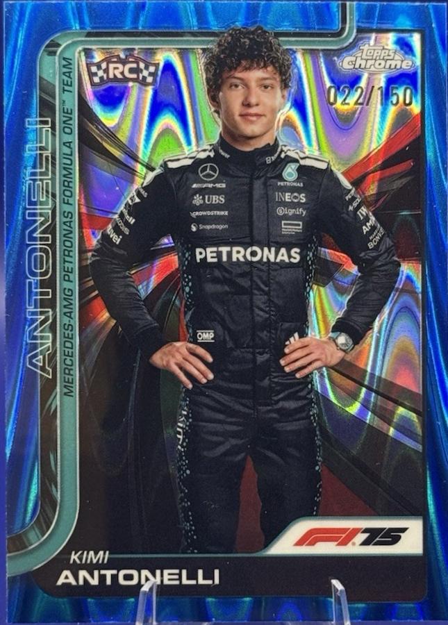 Kimi Antonelli [Blue RayWave Refractor] #8
