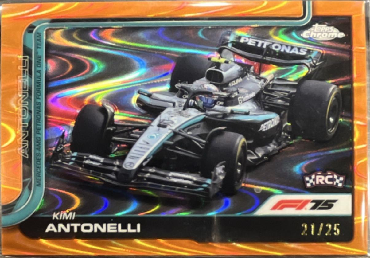 Kimi Antonelli [Orange Refractor] #80