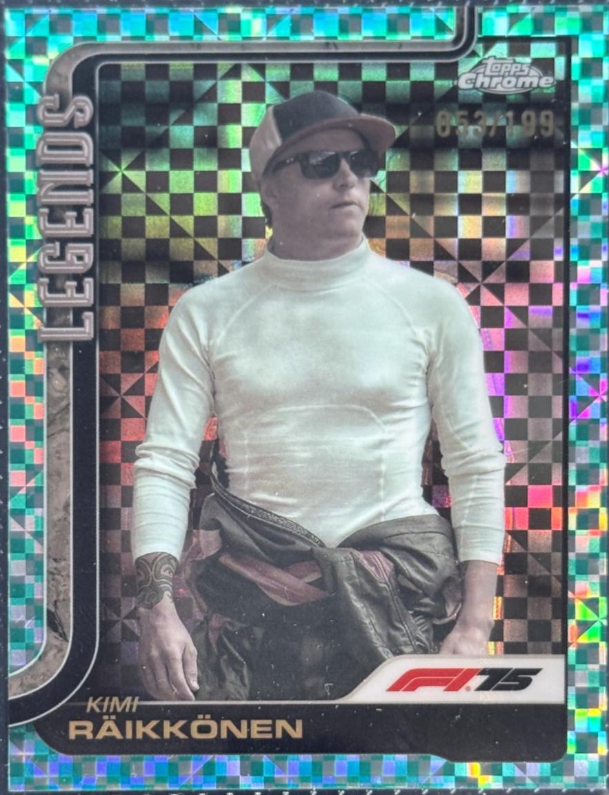 Kimi Raikkonen [Aqua Raywave Refractor] #157